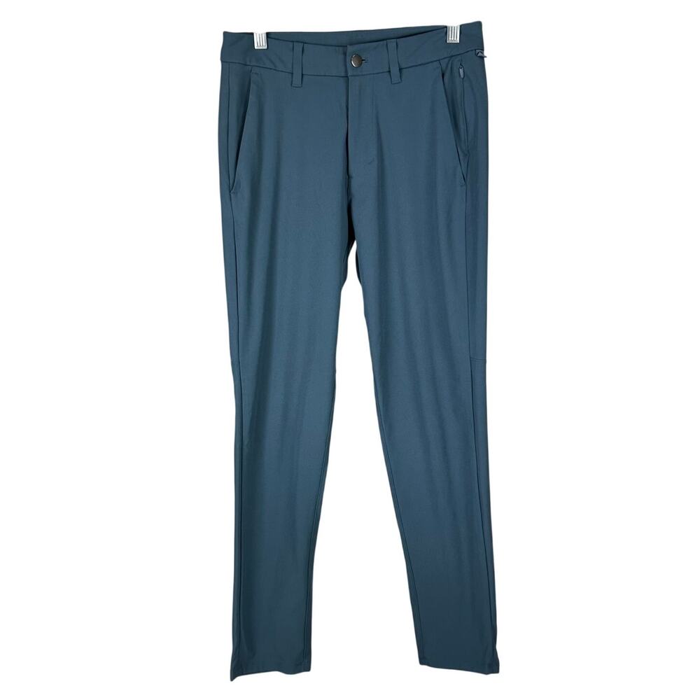 Lululemon Commission Pant Slim Warpstreme Blue Men's Size 28 x 28 EUC